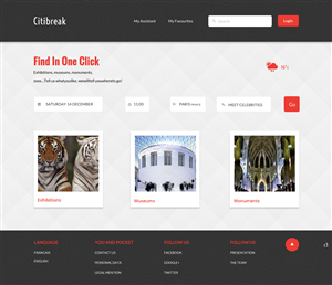 Web Design par pb pour Little Red Dot | Design : #3243469