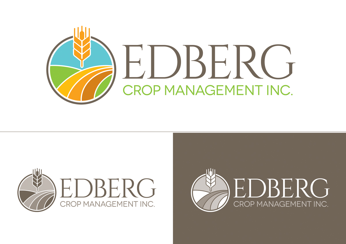 Logo Design by Channel Studio for Edberg Crop | Design #3263240