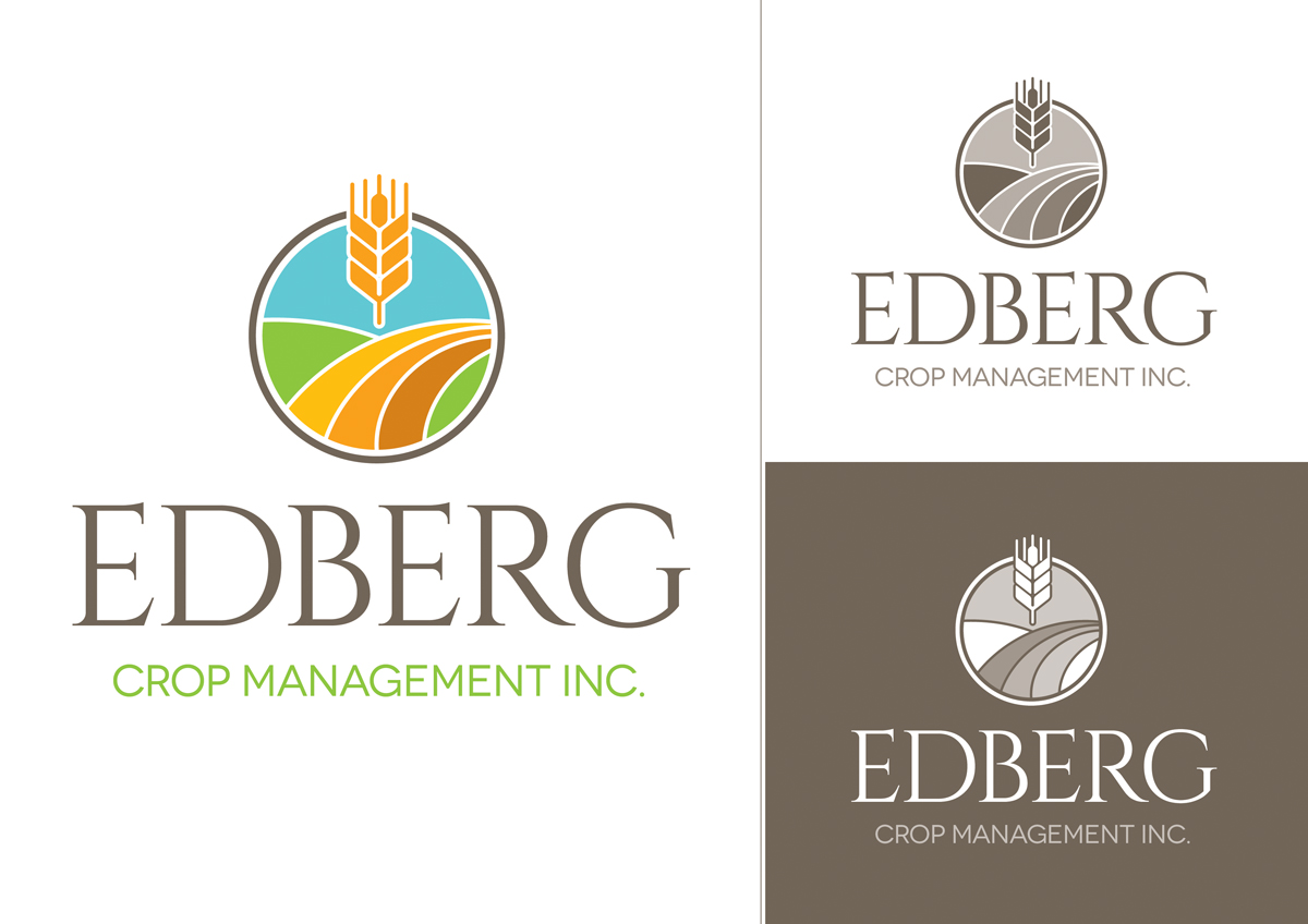 Logo Design by Channel Studio for Edberg Crop | Design #3263269