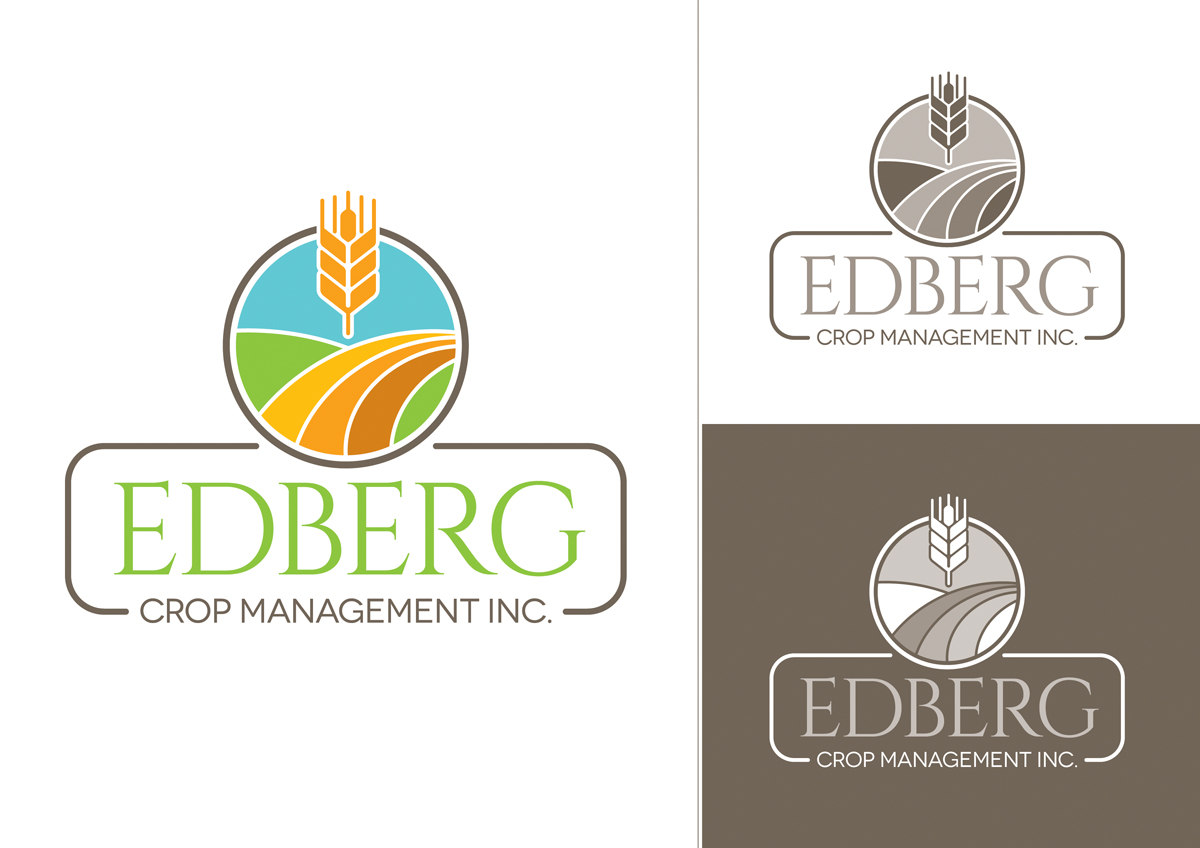 Logo Design by Channel Studio for Edberg Crop | Design #3263270