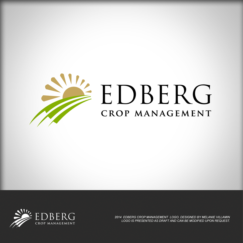 Logo Design by mvillamin for Edberg Crop | Design #3235797