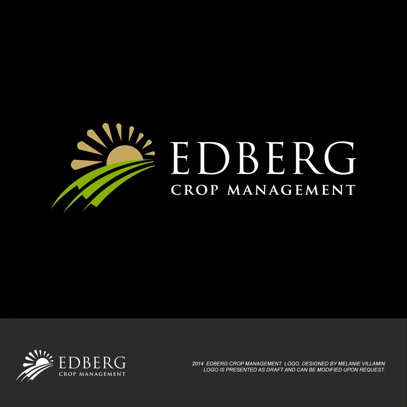 Logo Design by mvillamin for Edberg Crop | Design #3235803