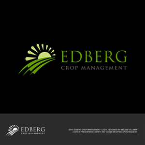 Logo Design by mvillamin for Edberg Crop | Design: #3235833