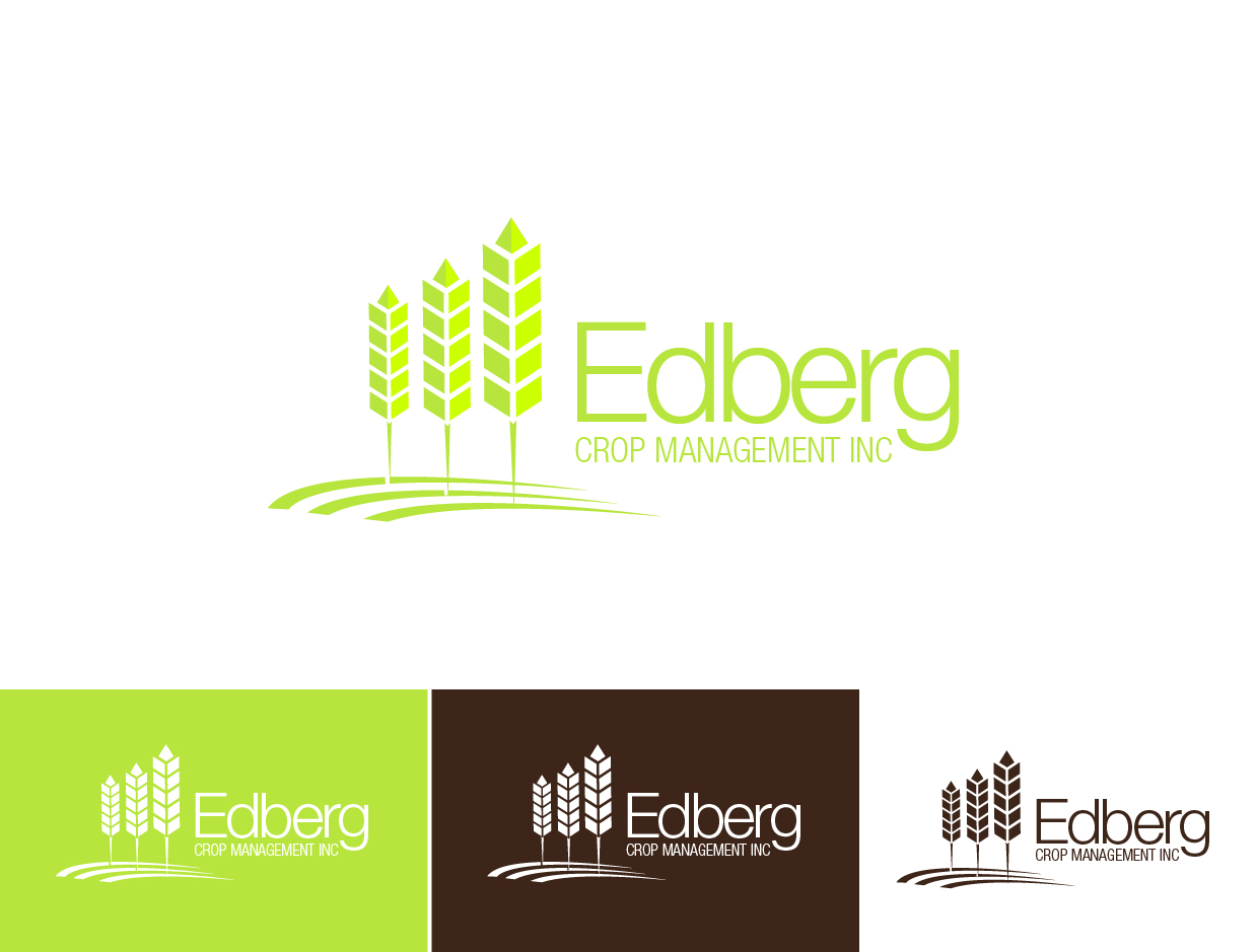 Logo Design by voltgain for Edberg Crop | Design #3232692