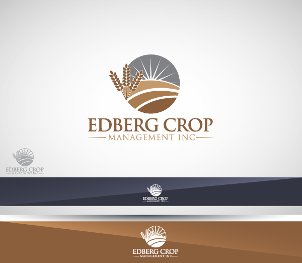 Logo Design by vhey for Edberg Crop | Design #3361281