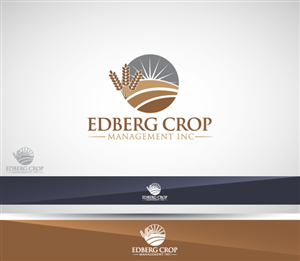 Logo Design by vhey for Edberg Crop | Design: #3361281