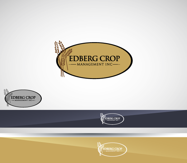 Logo Design by vhey for Edberg Crop | Design #3361442