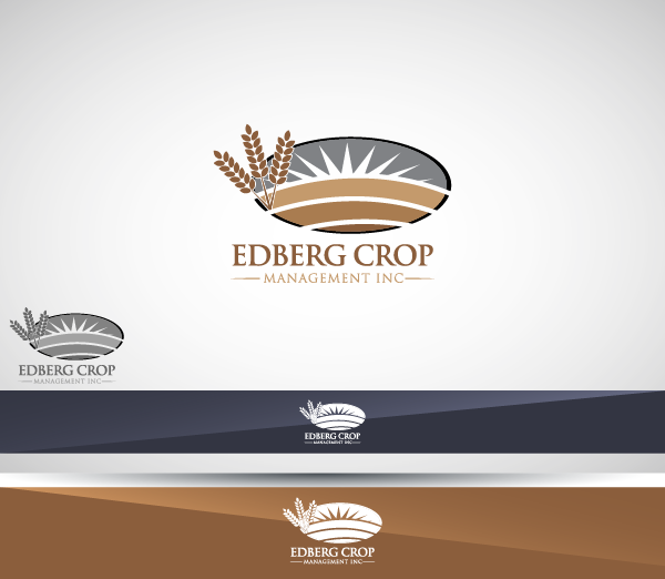 Logo Design by vhey for Edberg Crop | Design #3361445