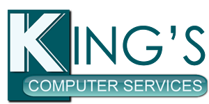 Logo Design by Vivid Graphics for king's computer services | Design: #72416