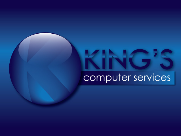 Logo Design by Vivid Graphics for king's computer services | Design #72582