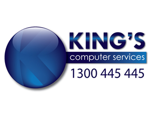 Logo Design by Vivid Graphics for king's computer services | Design: #72684