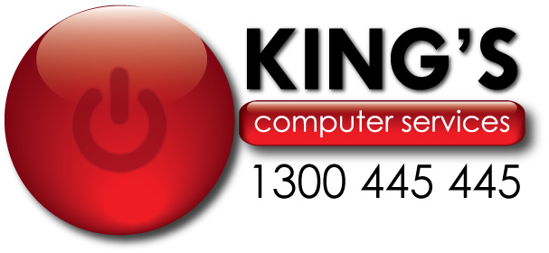 Logo Design by Vivid Graphics for king's computer services | Design #72731