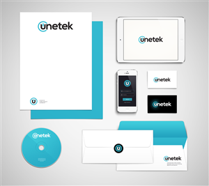 Logo Design by Sushi Roll Designs for Unetek | Design: #3236372