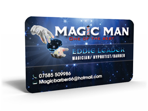 magic man | Business Card Design by Hardcore Design