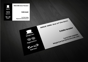 magic man | Business Card Design by Amduat Design