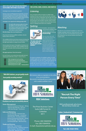 Brochure Design by Peter Richards for this project | Design: #73952