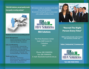 Brochure Design by Peter Richards for this project | Design: #73953