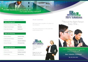 recruitment brochure