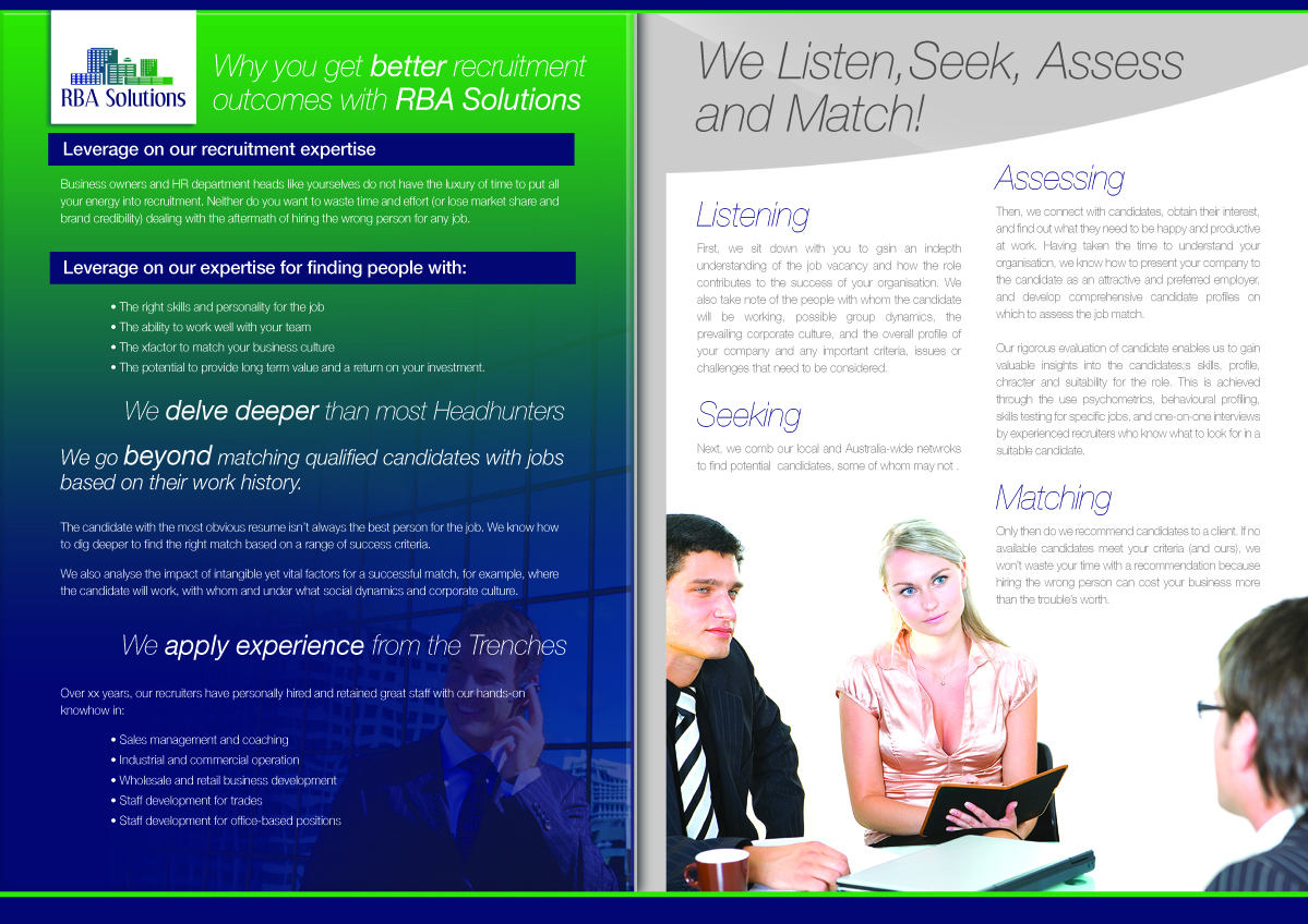 Brochure Design by C23design Company for this project | Design #86262