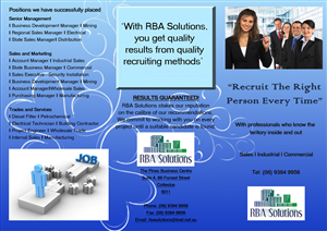 Brochure Design by Rebecca Bennett
