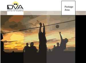 Postkarten-Design von nafizrahat für Delaware Volleyball Academy | Design: #3234043