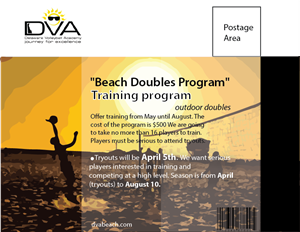 Postkarten-Design von nafizrahat für Delaware Volleyball Academy | Design: #3328042
