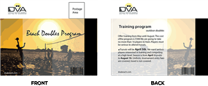 Postkarten-Design von nafizrahat für Delaware Volleyball Academy | Design: #3353627