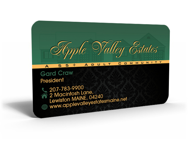 Diseño de Tarjeta de Presentación por Hardcore Design para Apple Valley Estates | Diseño #3239365