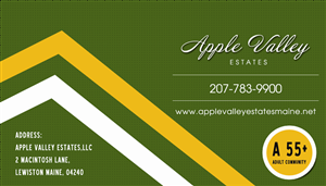 Design de Carte de Visite par Lourde Xavier pour Apple Valley Estates | Design : #3231133