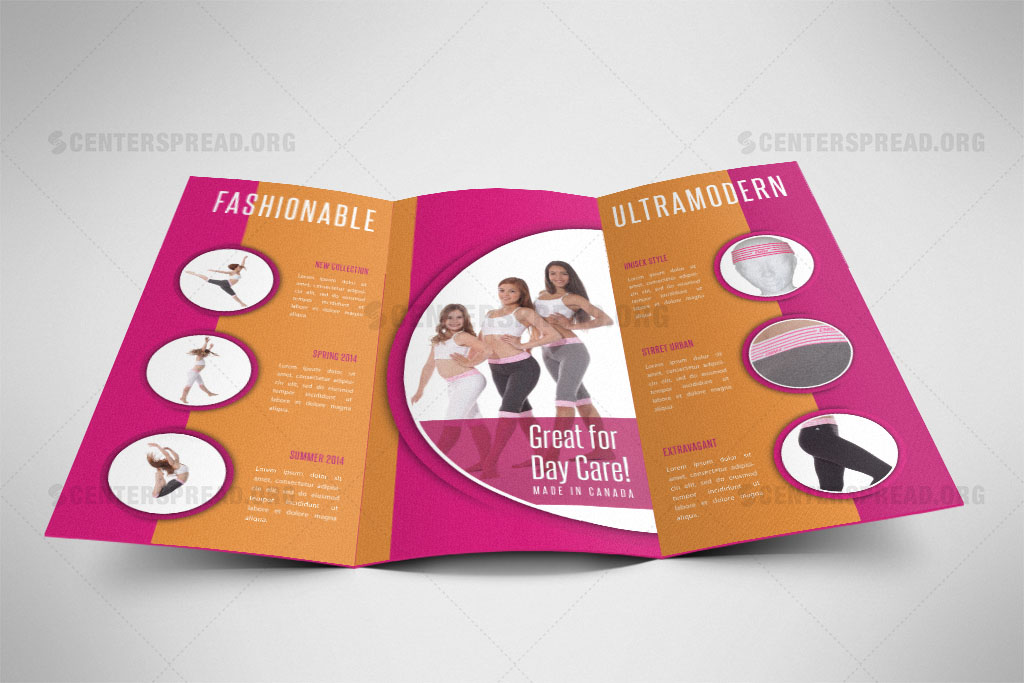 elegant traditional building brochure design for twiga clothing by aparel flyer ideas