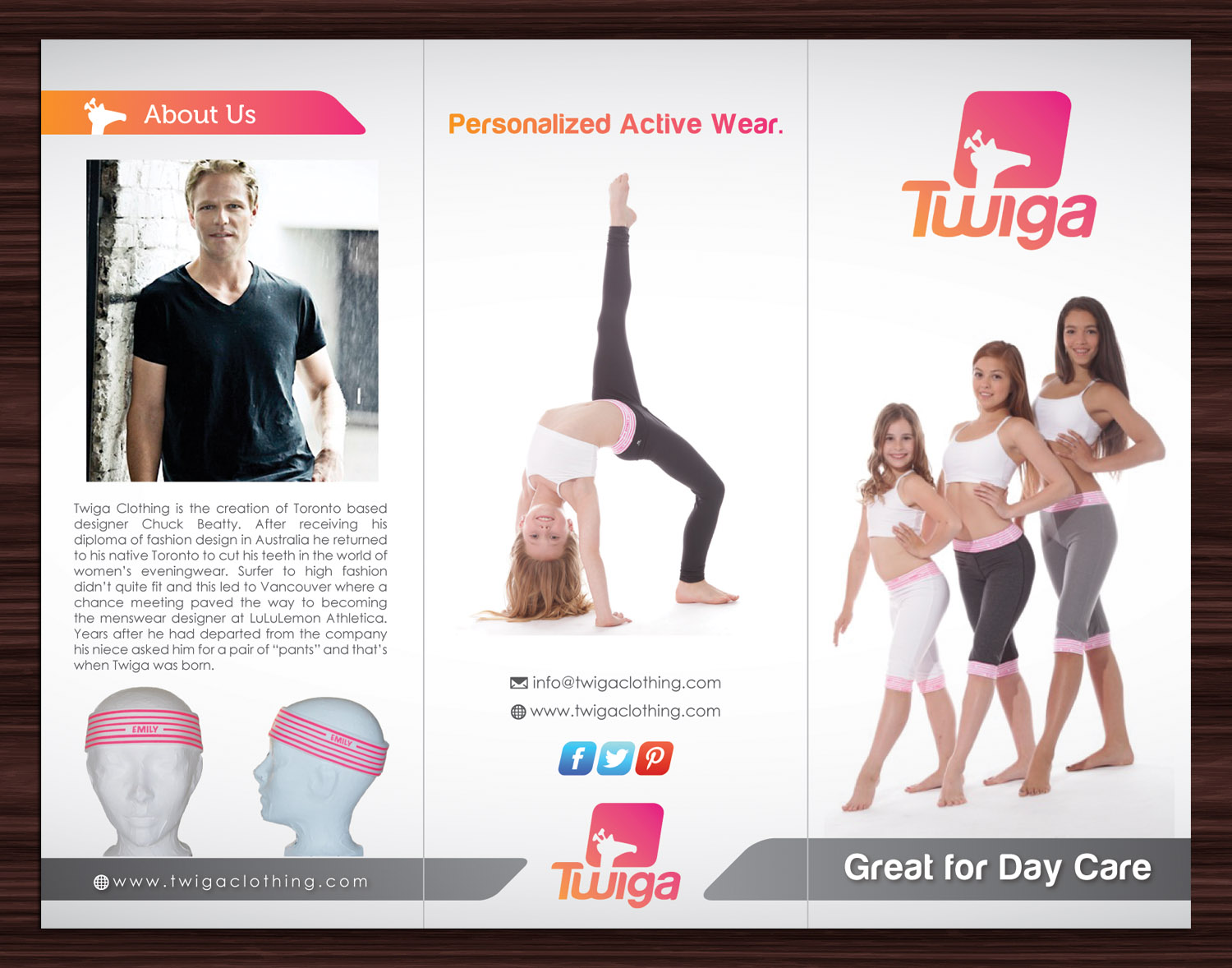 Brochure Design by Sbss for Twiga Clothing | Design #3253806