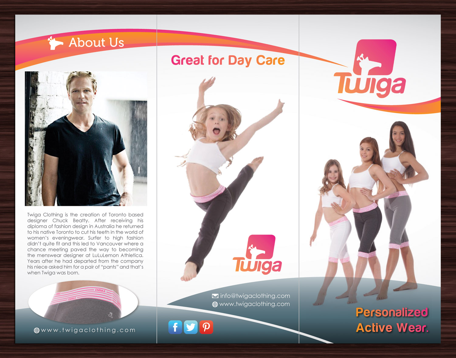 Brochure Design by Sbss for Twiga Clothing | Design #3253815