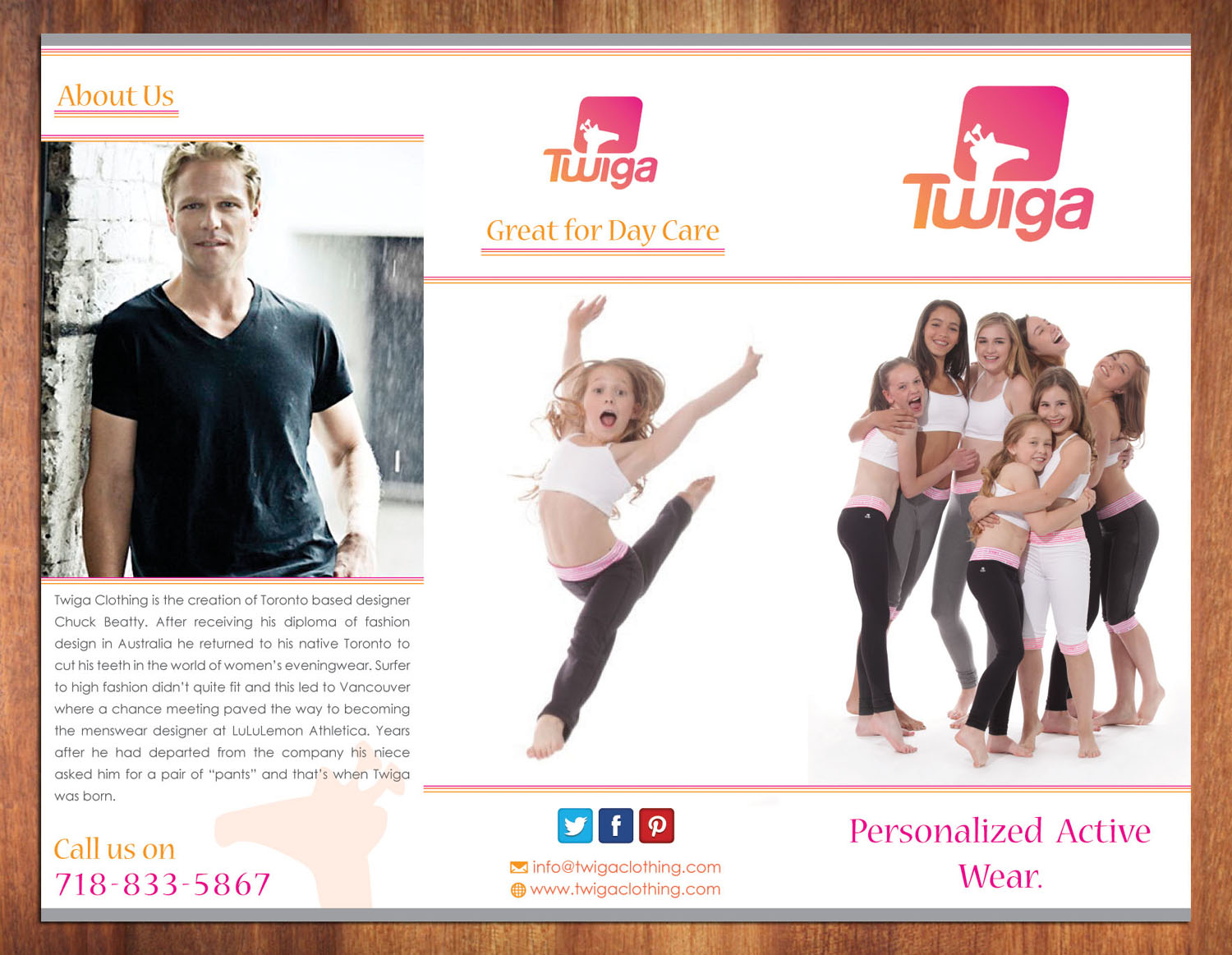 Design de Brochure par Sbss pour Twiga Clothing | Design #3253830