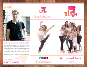 Diseño de Brochure por Sbss para Twiga Clothing | Diseño: #3253830