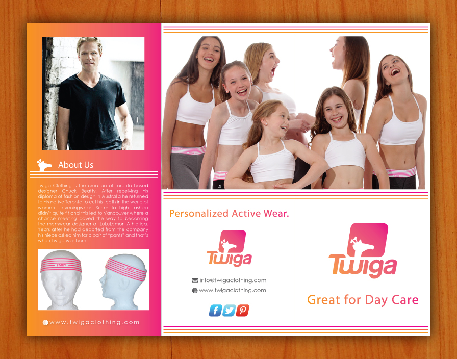 Design de Brochure par Sbss pour Twiga Clothing | Design #3259698