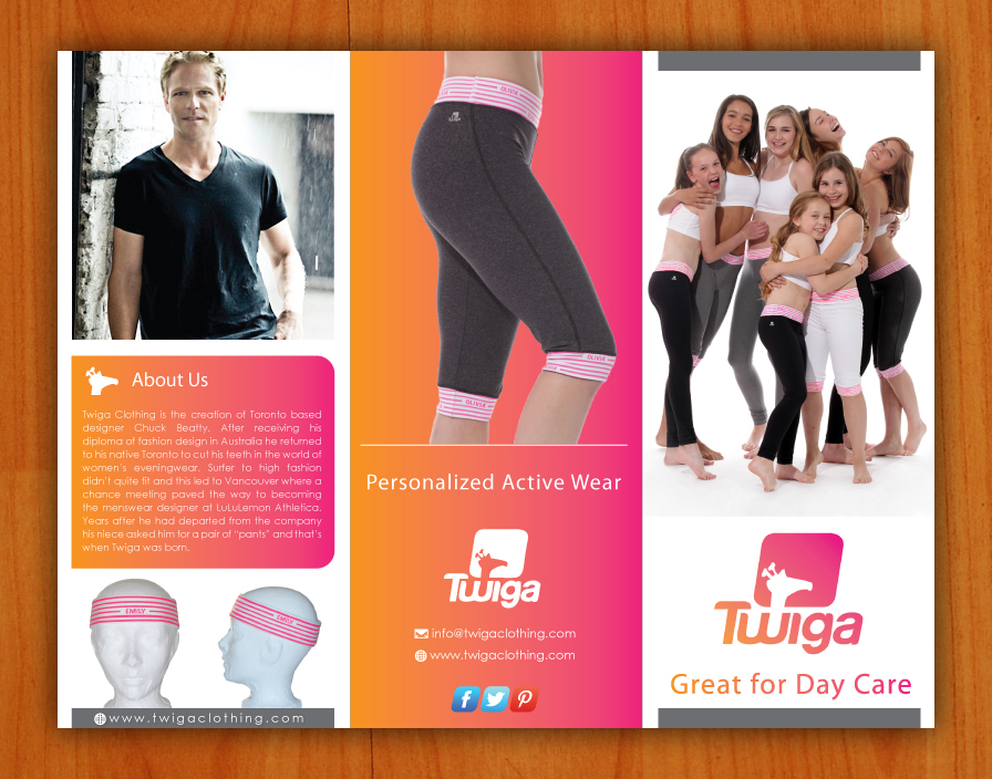 Design de Brochure par Sbss pour Twiga Clothing | Design #3259733