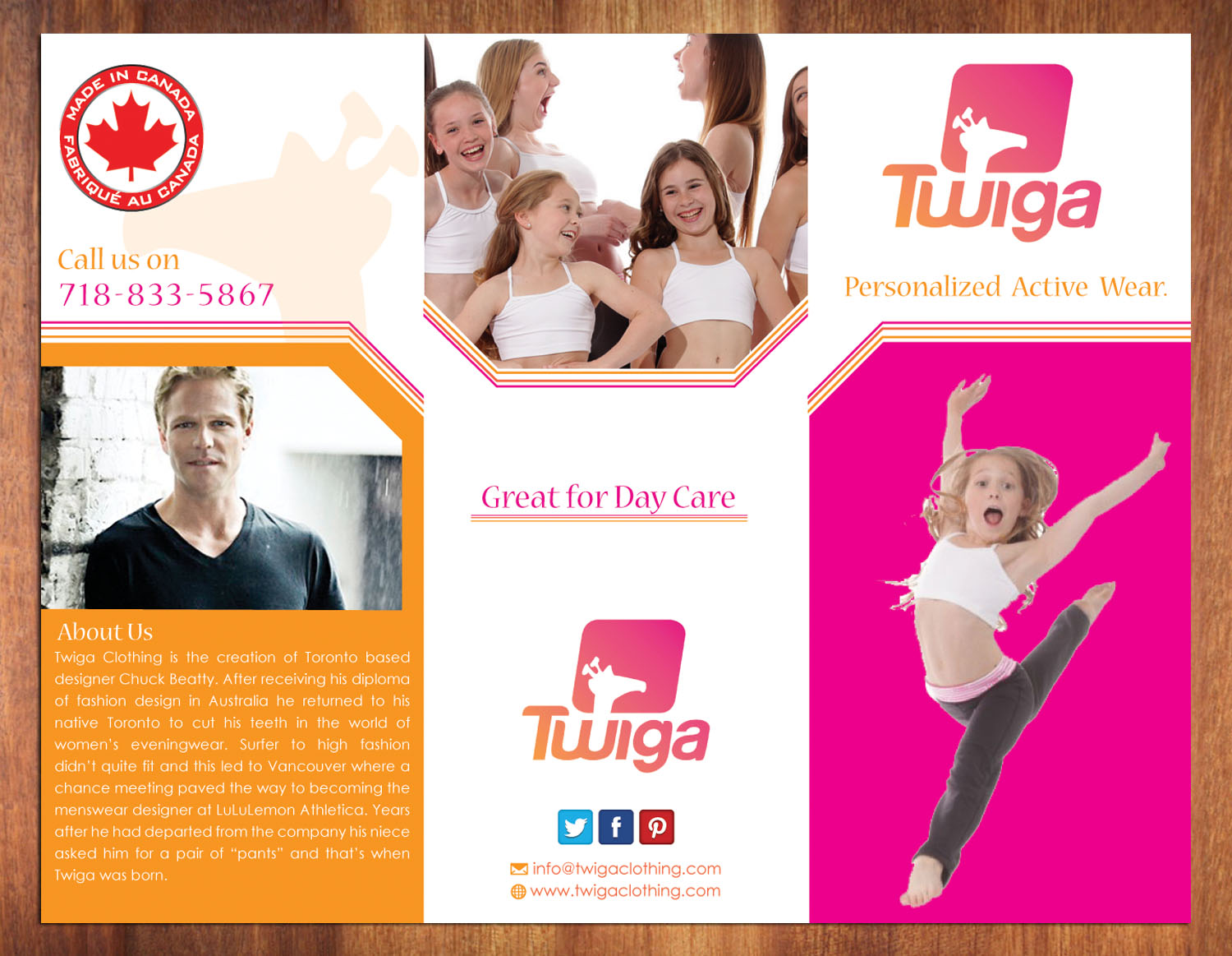 Design de Brochure par Sbss pour Twiga Clothing | Design #3262471