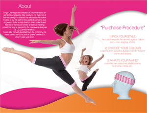 Diseño de Brochure por Mediainfy para Twiga Clothing | Diseño: #3291111