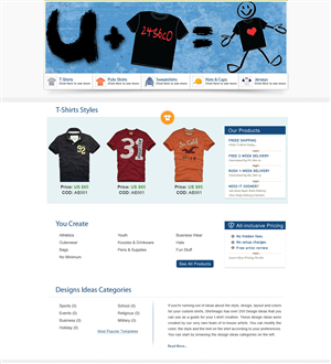 Web Design par Sandy1155 pour SonicShack.com | Design : #3287343