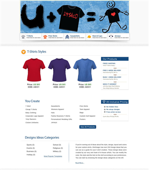 Web Design par Sandy1155 pour SonicShack.com | Design : #3289866
