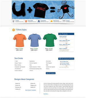 Web Design by Sandy1155 for SonicShack.com | Design: #3289872