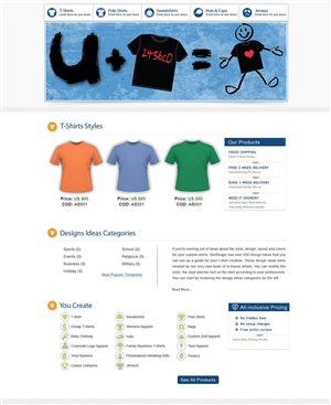 Web Design by Sandy1155 for SonicShack.com | Design: #3293919