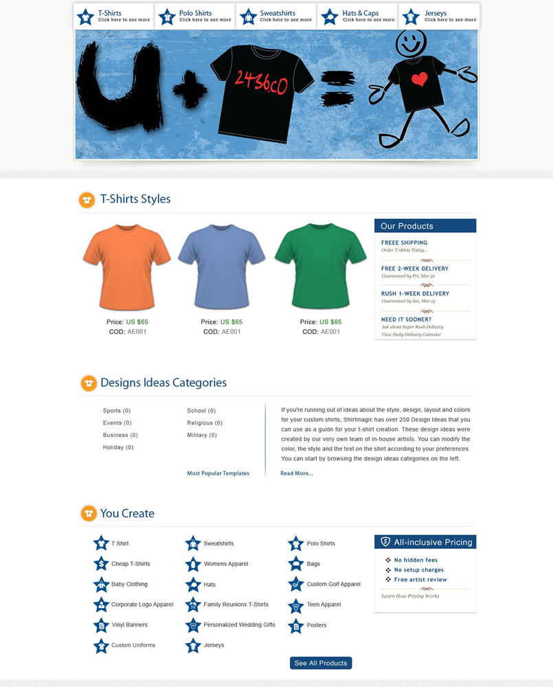 Web Design by Sandy1155 for SonicShack.com | Design #3293945