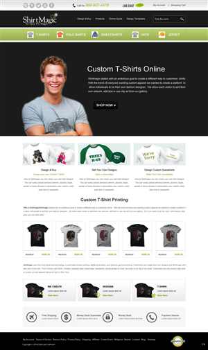 Web Design by pb for SonicShack.com | Design: #3248282