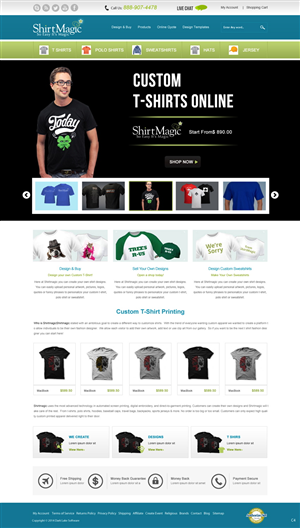 Web Design by pb for SonicShack.com | Design: #3252525