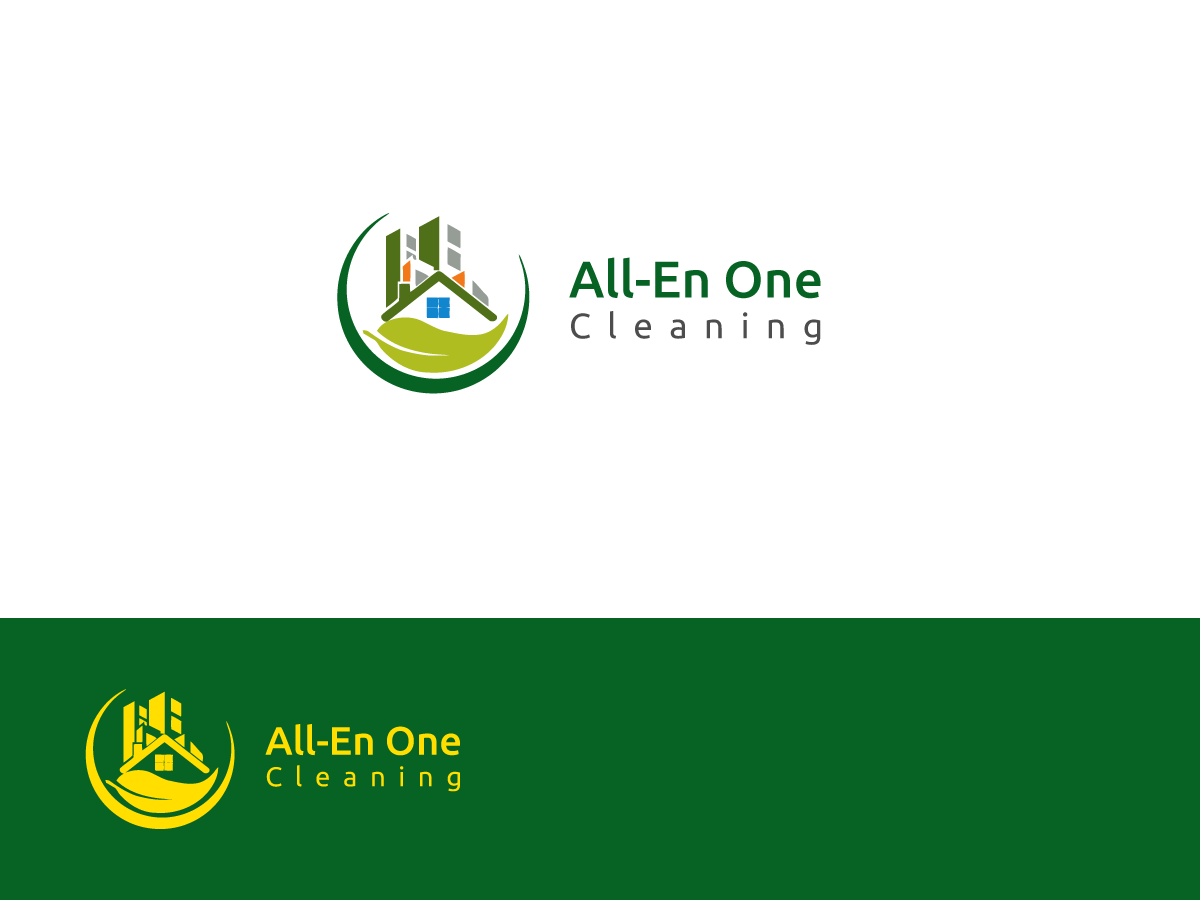 Logo-Design von Anyl Thapa für ALL-EN ONE CLEANING | Design #3276500