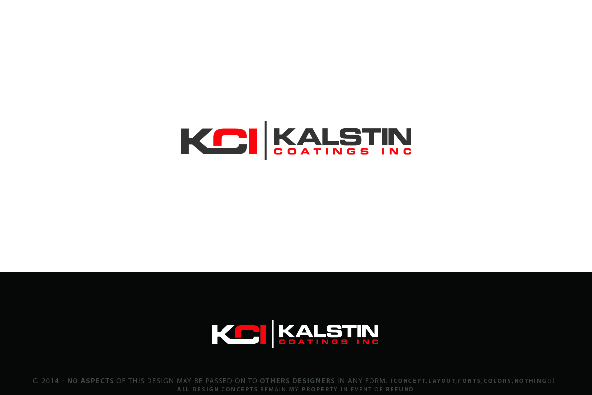 Logo Design by Senseless for Kalstin Coating Inc. | Design #3316884