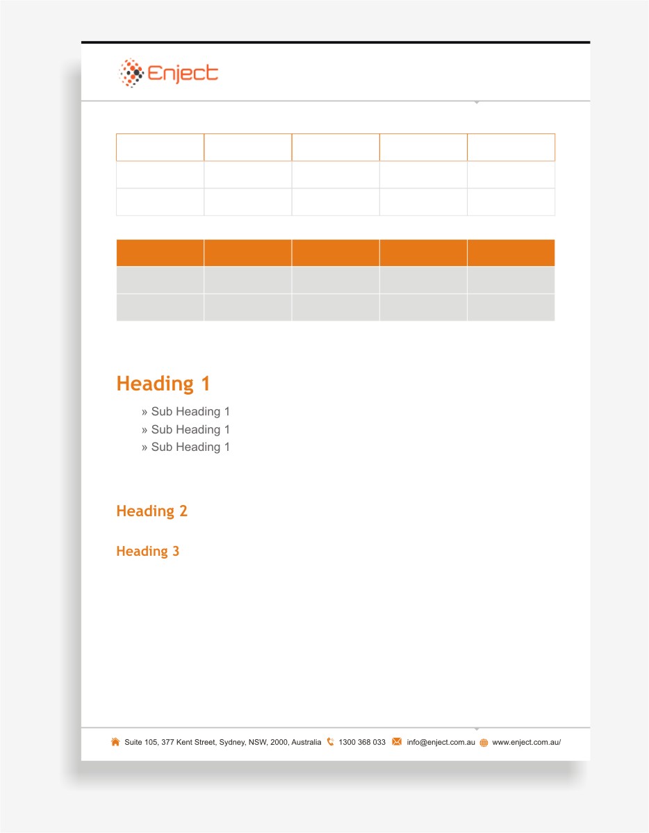 Stationery Design by INDIAN_Ashok for Enject | Design #3289603