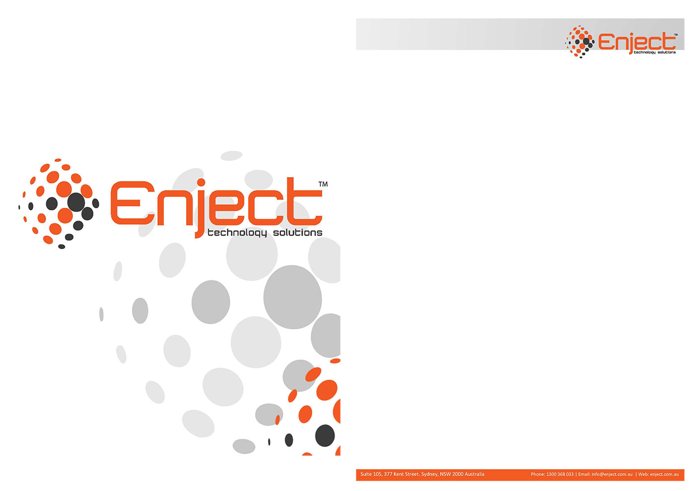 Stationery Design by perthdesigns for Enject | Design #3325617
