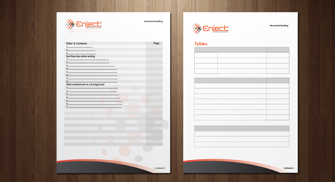 Stationery Design by nafizrahat for Enject | Design #3392476